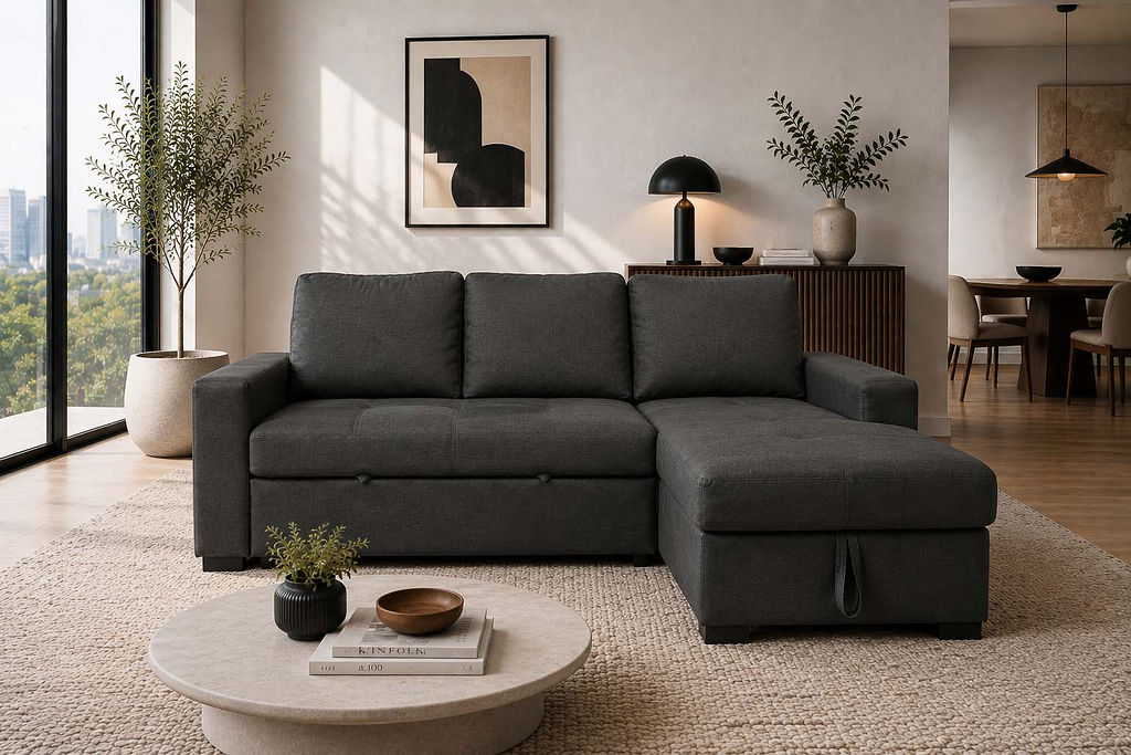 Sofá cama esquinero “Luigi”