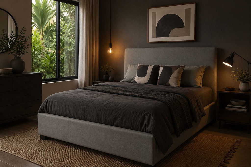 Cama canapé “Julieth” (Matrimonial) - gris