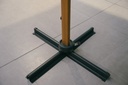 Sombrilla Cantilever con Luz Solar "Varese"