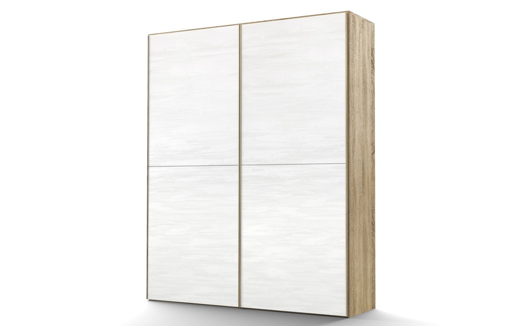 2-Sliding Door Wardrobe "Donatella"