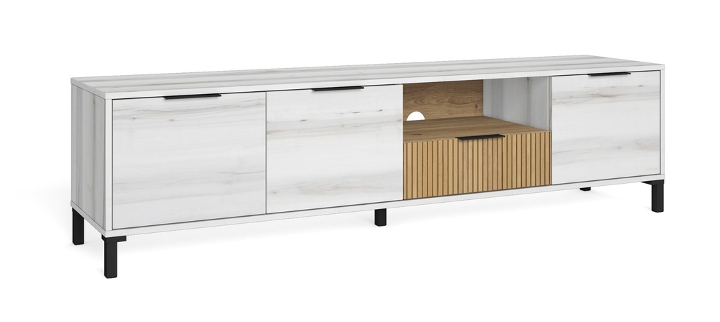 Mueble TV de 3 puertas y 1 gaveta “Elina”