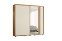 Armario de 2 Puertas Corredizas con Espejo "Alice"
