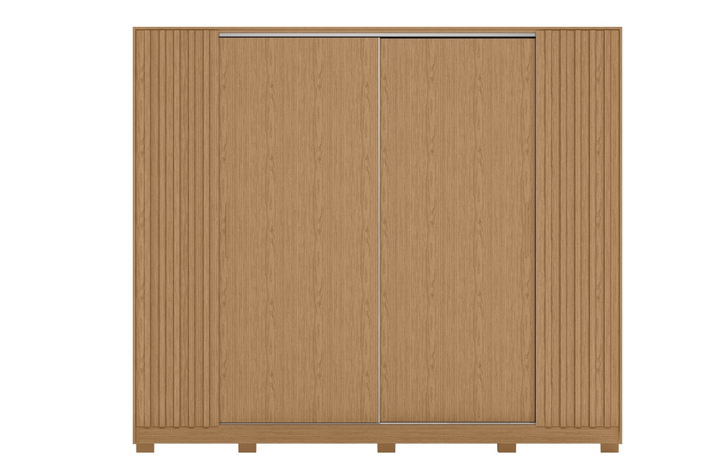 Armario de Puertas Corredizas con Espejo "Alessia"