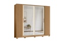 Armario de Puertas Corredizas con Espejo "Alessia"