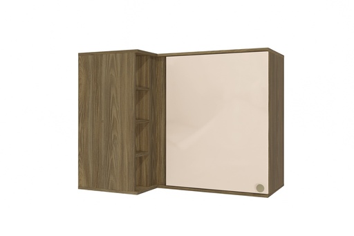 Aéreo de esquina de 1 puerta (98 cm) “Brianna”