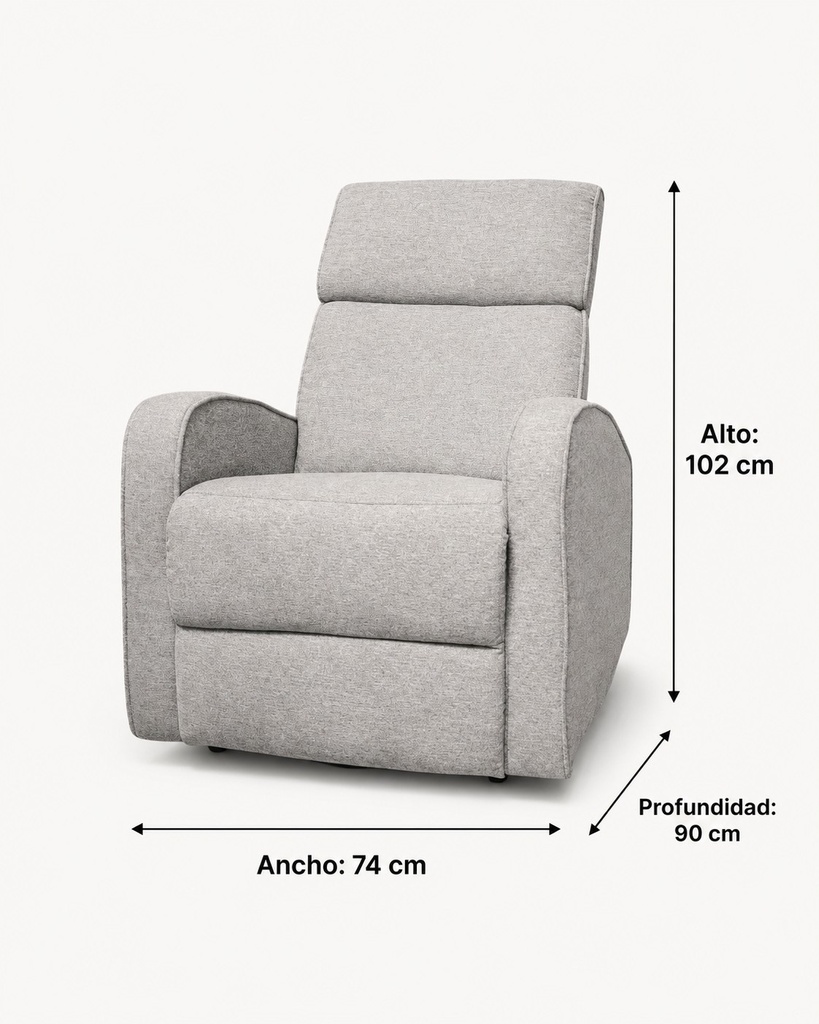 Sillón Reclinable "Ludovico"