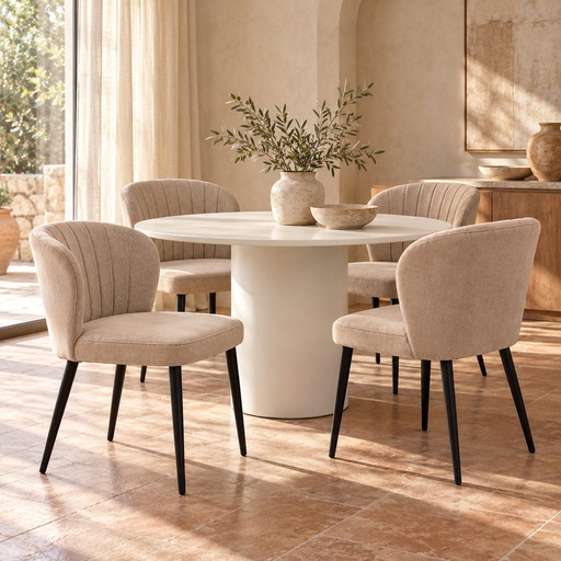 Minerva beige — Comedor con Tulia