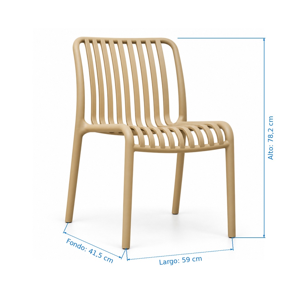 Scanno · Beige · Medidas 3/4