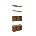 Estanteria 4 Repisas con Puertas "Becca"