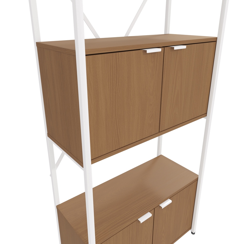 Estanteria 4 Repisas con Puertas "Becca"
