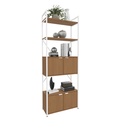 Estanteria 4 Repisas con Puertas "Becca"