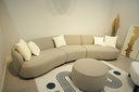 Ottoman Gris "Leonardo"