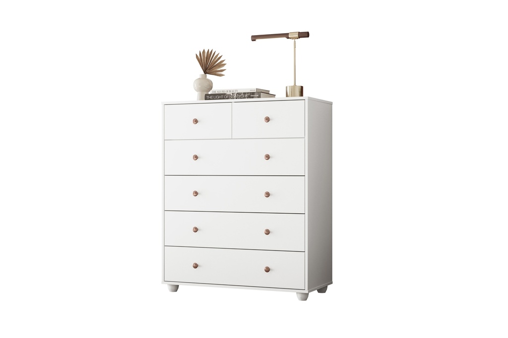 Cómoda de 6 Gavetas "Amanda"