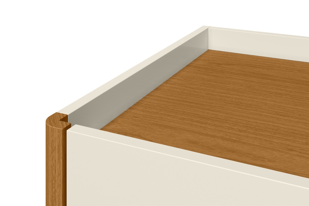 Roble + Blanco Opaco