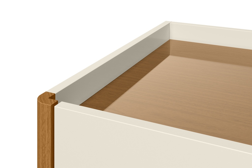 Roble + Blanco Opaco