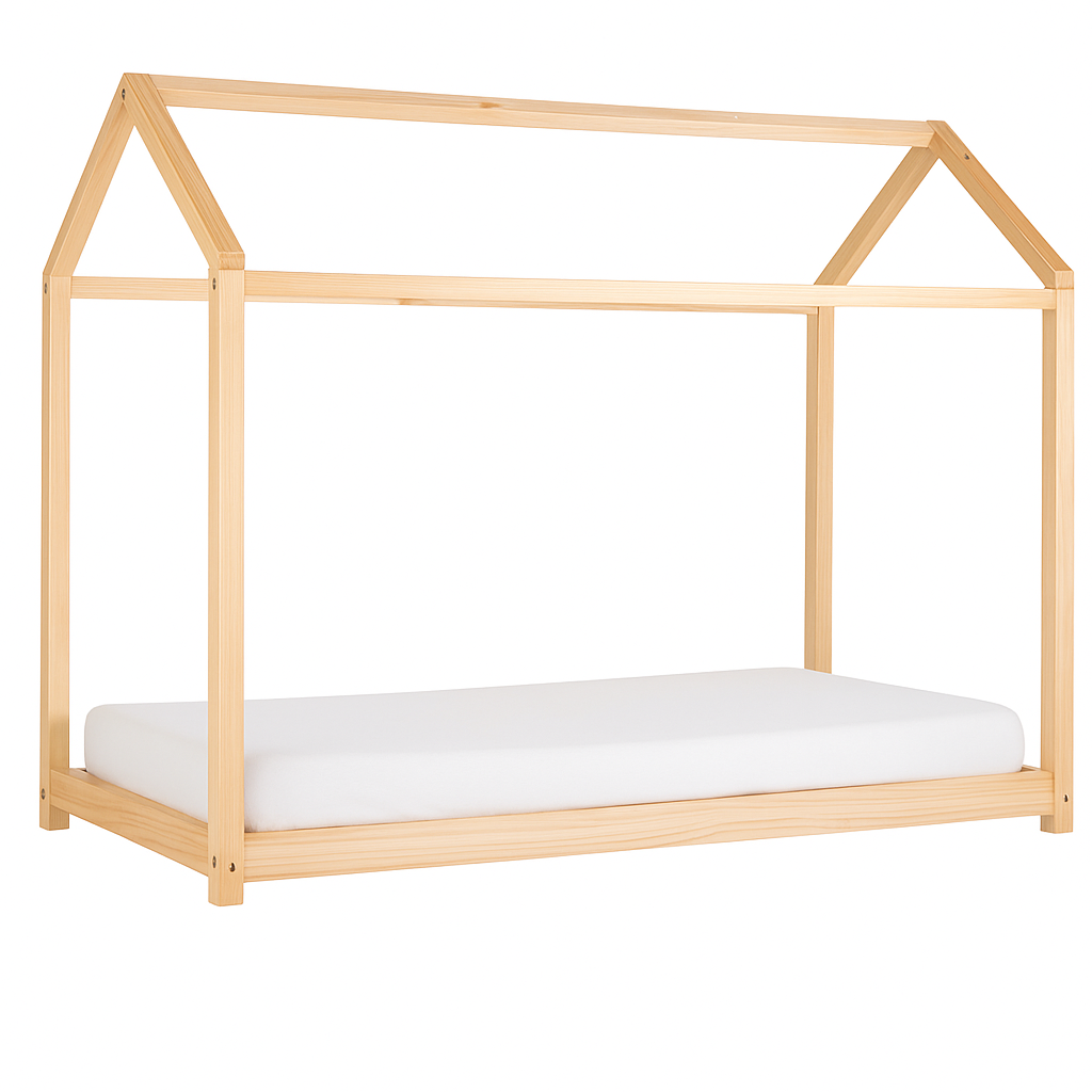 Cama Casita (90 x 190cm) "Ref. 1002"