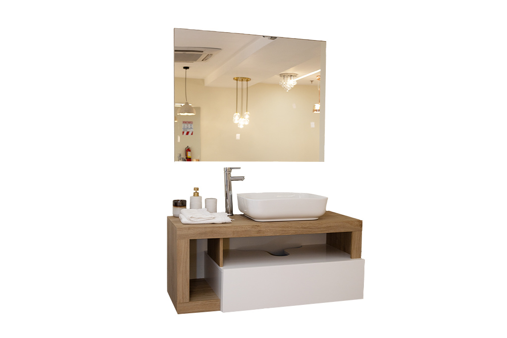 Mueble de baño suspendido (78 cm) “Logan”
