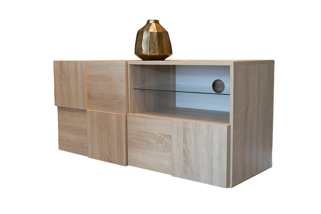 Mueble TV de 1 Puerta y 1 Gaveta "Lucca"