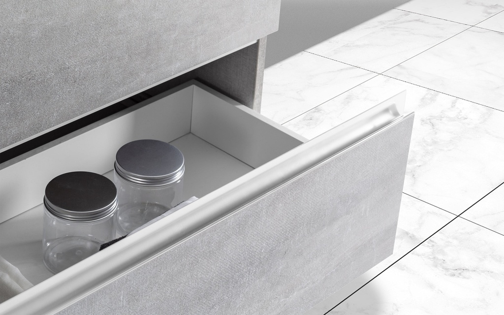 Mueble de Baño Suspendido (100 cm) + Espejo "Vittoria"