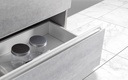 Mueble de Baño Suspendido (80 cm) + Espejo "Vittoria"