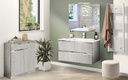 Mueble de Baño Suspendido (100 cm) + Espejo "Vittoria"