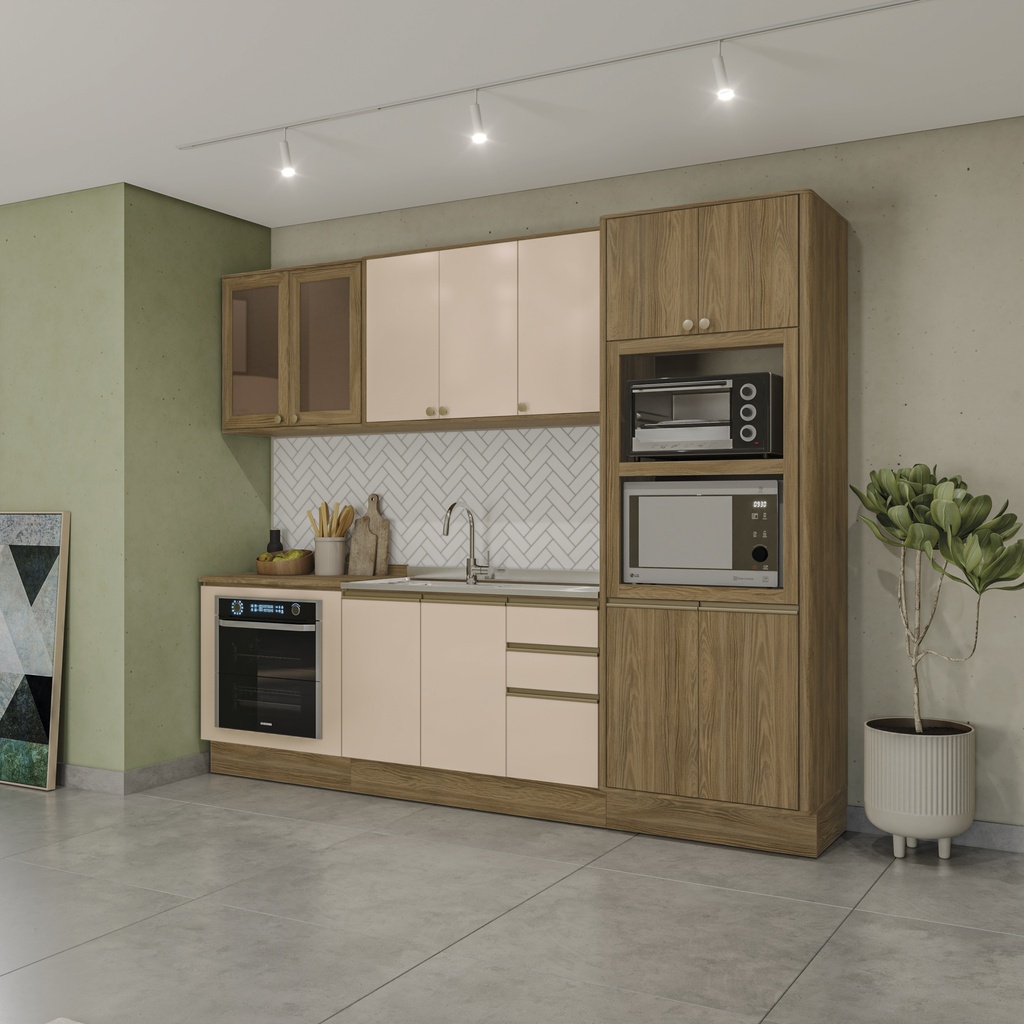 Alacena con Espacio para Horno (2 metros) "Brianna"