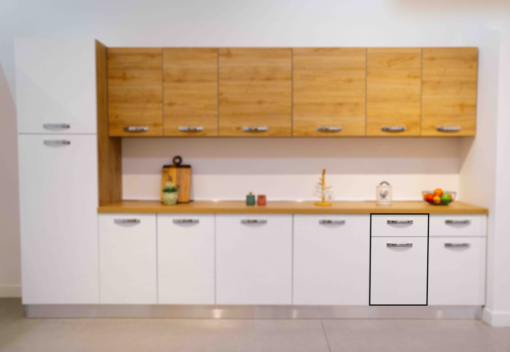 1 Door and 1 Drawer Base (45 cm) "Maddalena"