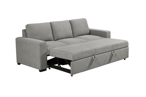 [LTSBPO005-FA19-3S] Sofá cama 3 puestos “Matteo” (Gris)