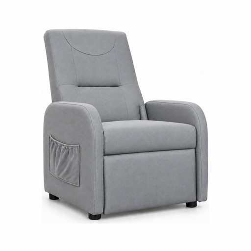 [LTSPB402-911-2] Sillón reclinable push back “Giulio” (Gris)