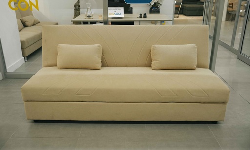 [LTSBCL0002-BY09-2] Sofá cama click clack “Alessandro” (Beige (Tela))
