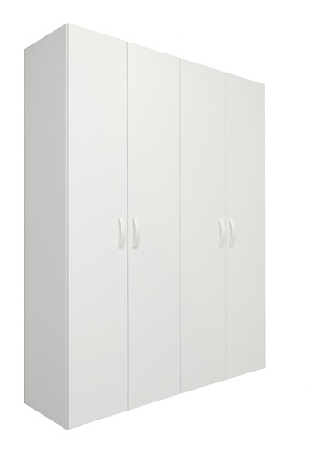 Armario de 4 puertas “Gabriella” (Blanco)