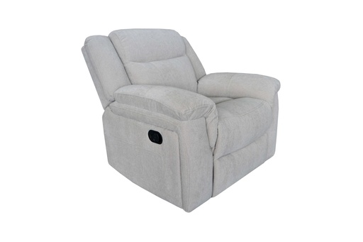 [LTRE0002-EN6686-6-1R] Sofá de 1 puesto reclinable “Carlo” (Gris Claro)
