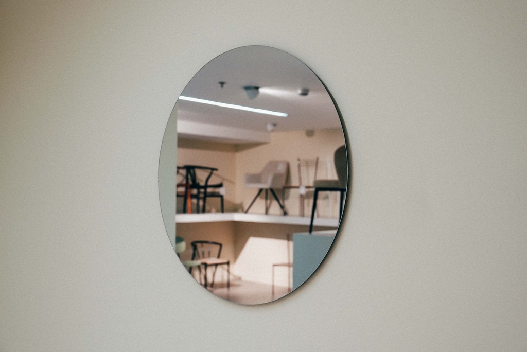 Round Mirror "Marsiglia"