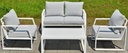 Outdoor Sofa Set 4 Pieces “Nemi”