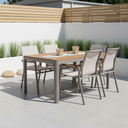 Outdoor Dining Set 7 Pieces “Bracciano”