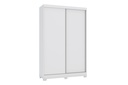 Sliding 2-Door Wardrobe with 2 Drawers "Luella"