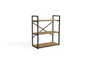 3-Shelf Bookcase "Platone"