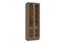 2-Door Display Cabinet (80cm) "Noce"
