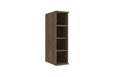 Top Wine Rack Wall Cabinet (20cm) "Noce"