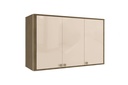 3-Door Wall Cabinet (120cm) "Vaniglia"