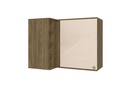 1-Door Corner Wall Cabinet (98cm) "Vaniglia"