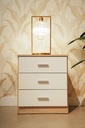 3-Drawer Nightstand "Fiorella"