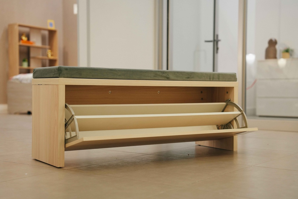 Upholstered Shoe Bench "Antonella"