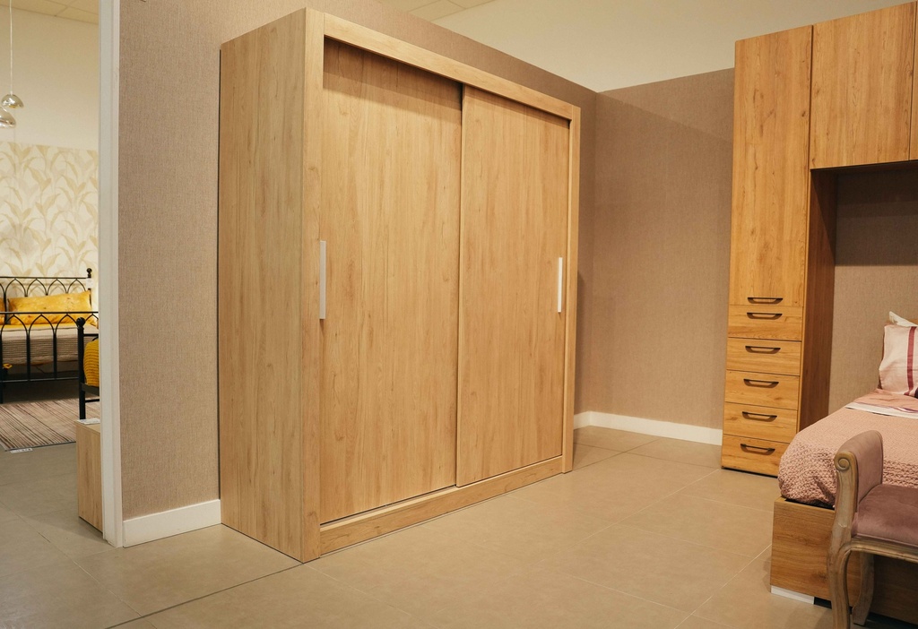 2-Sliding Door Wardrobe "Bella"