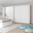 2-Sliding Door Wardrobe "Edlyn"