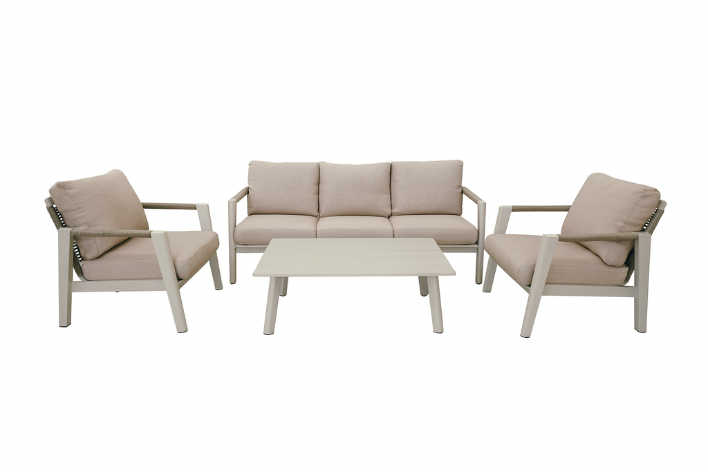 Set de Sofá Para Exterior 4 Piezas "Vico"