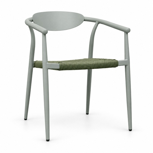 [LTS632090-1 GREEN] Silla para exterior “Omodeo” (Verde)