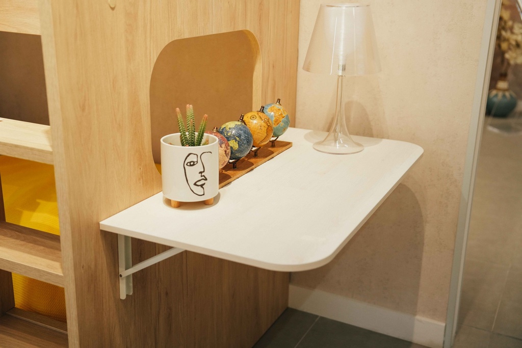 Mesa Estudio Plegable con Panel para Litera "Eshly"