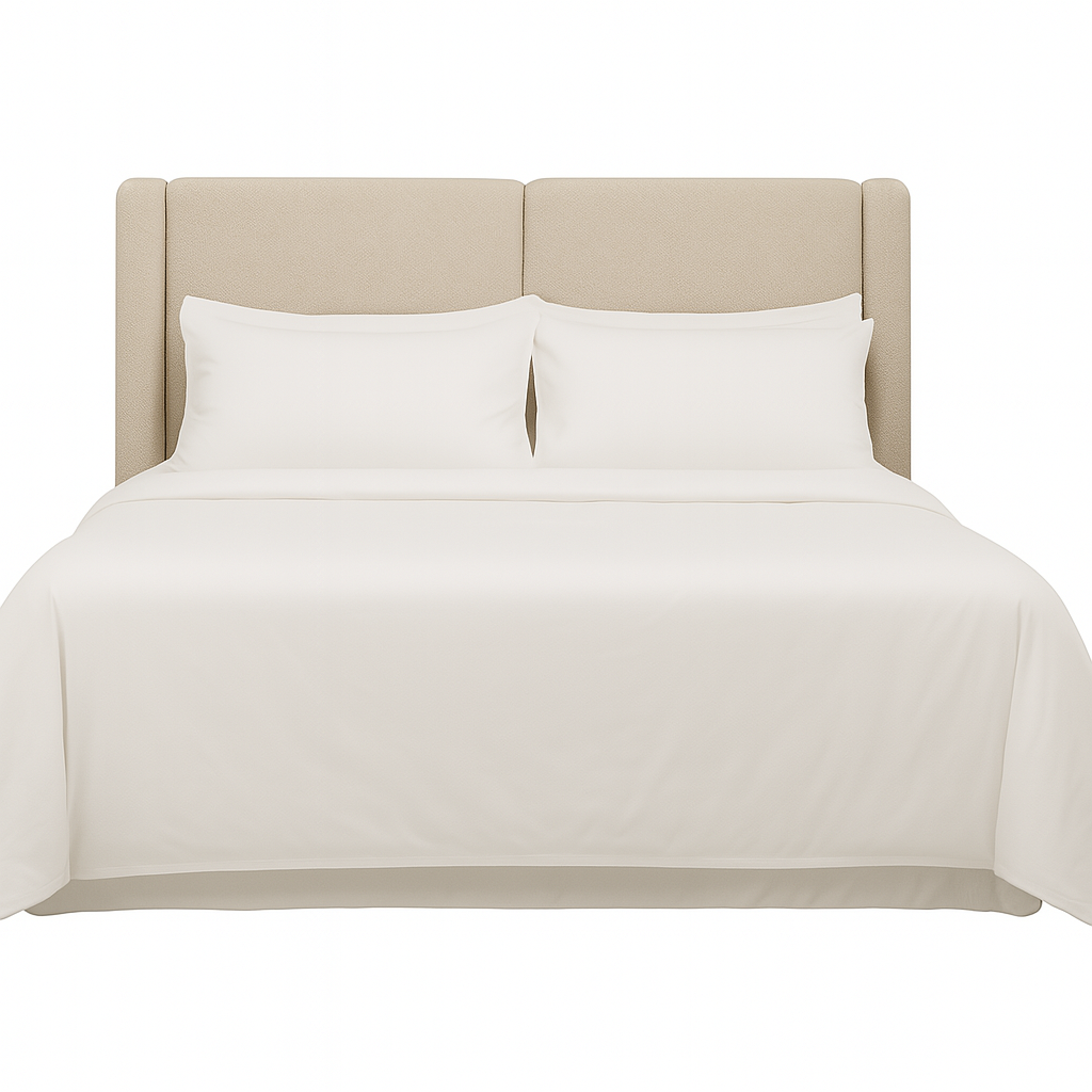 Cama "Jacquelyn" (King) - Café Claro