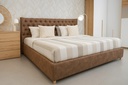 Cama canapé “Jennifer” (King) - café